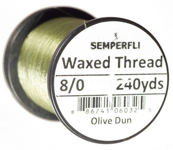 Hilo Encerado 8/0 Semperfli Waxed Thread 240 Yarda