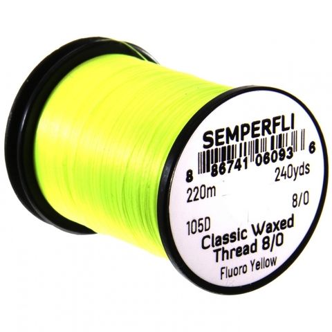 Hilo Encerado 8/0 Semperfli Waxed Thread 240 Yarda