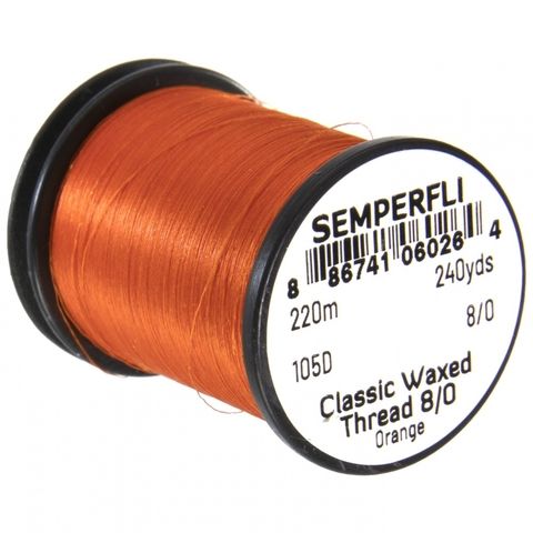 Hilo Encerado 8/0 Semperfli Waxed Thread 240 Yarda