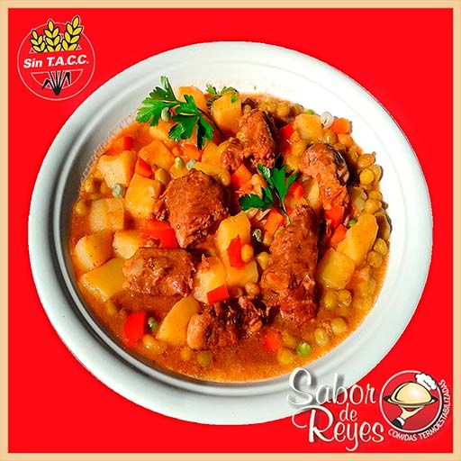 Ternerita Con Papas En Salsa Italiana Sin Tacc