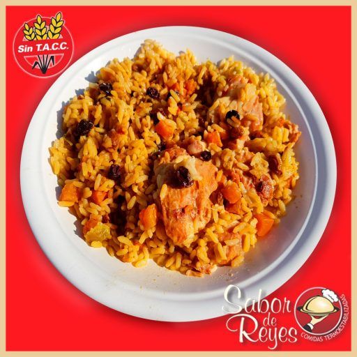 Pollo  Con Arroz A La Griega Sin Tacc